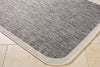 Livabliss Miami Beach MBH-2302 Charcoal Area Rug Corner Shot