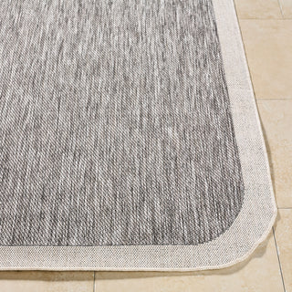 Livabliss Miami Beach MBH-2302 Charcoal Area Rug Angle