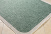 Livabliss Miami Beach MBH-2304 Medium Green Area Rug Corner Shot