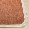 Livabliss Miami Beach MBH-2305 Burnt Orange Area Rug Angle