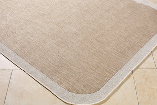 Livabliss Miami Beach MBH-2306 Tan Area Rug Corner Shot