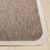 Livabliss Miami Beach MBH-2307 Dark Brown Area Rug Angle