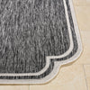 Livabliss Miami Beach MBH-2309 Black Area Rug Angle