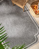Livabliss Miami Beach MBH-2310 Charcoal Area Rug Room Scene