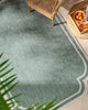 Livabliss Miami Beach MBH-2312 Medium Green Area Rug Room Scene
