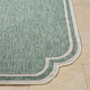 Livabliss Miami Beach MBH-2312 Medium Green Area Rug Angle