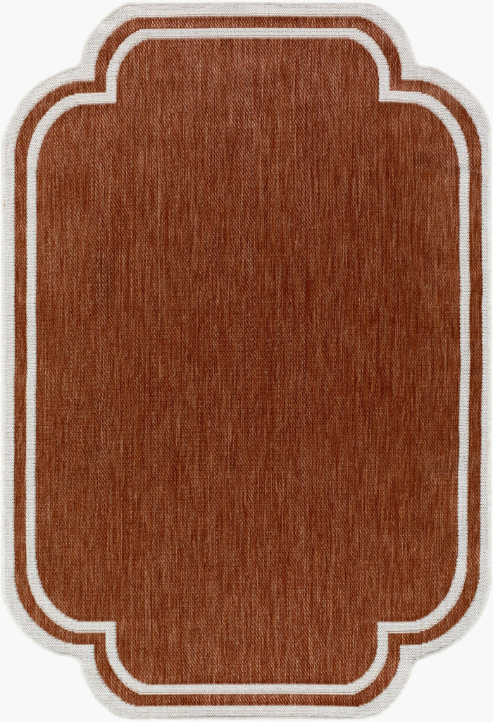 Livabliss Miami Beach MBH-2313 Burnt Orange Area Rug main image