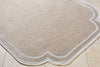 Livabliss Miami Beach MBH-2314 Tan Area Rug Corner Shot