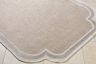 Livabliss Miami Beach MBH-2314 Tan Area Rug Corner Shot