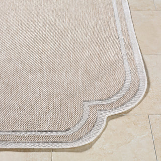 Livabliss Miami Beach MBH-2314 Tan Area Rug Angle