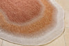 Livabliss Miami Beach MBH-2317 Rust Area Rug Corner Shot