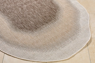 Livabliss Miami Beach MBH-2318 Tan Area Rug Corner Shot