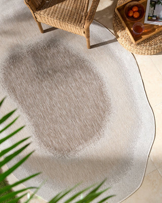 Livabliss Miami Beach MBH-2318 Tan Area Rug Room Scene