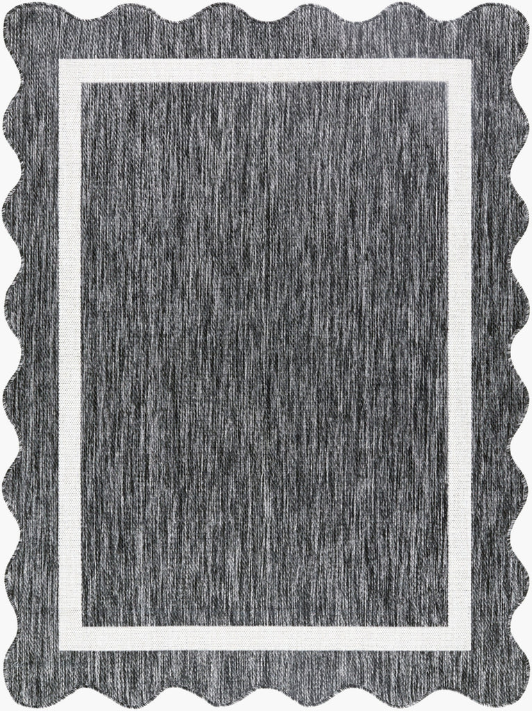 Livabliss Miami Beach MBH-2319 Black Area Rug main image