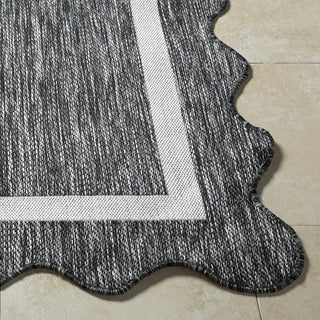 Livabliss Miami Beach MBH-2319 Black Area Rug Angle