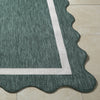Livabliss Miami Beach MBH-2321 Dark Green Area Rug Angle