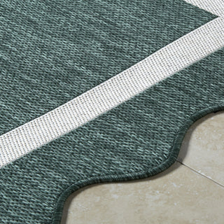 Livabliss Miami Beach MBH-2321 Dark Green Area Rug Detail