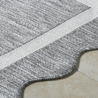 Livabliss Miami Beach MBH-2322 Charcoal Area Rug Detail