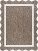 Livabliss Miami Beach MBH-2323 Dark Brown Area Rug main image
