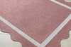Livabliss Miami Beach MBH-2324 Rose Area Rug Corner Shot