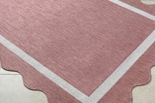 Livabliss Miami Beach MBH-2324 Rose Area Rug Corner Shot