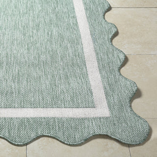 Livabliss Miami Beach MBH-2326 Medium Green Area Rug Angle