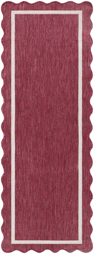 Livabliss Miami Beach MBH-2328 Burgandy Area Rug Main