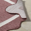 Livabliss Miami Beach MBH-2328 Burgandy Area Rug Pile