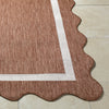 Livabliss Miami Beach MBH-2329 Rust Area Rug Angle