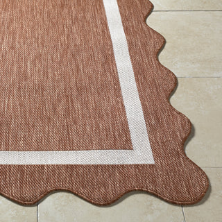 Livabliss Miami Beach MBH-2329 Rust Area Rug Angle