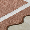 Livabliss Miami Beach MBH-2329 Rust Area Rug Detail