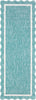 Livabliss Miami Beach MBH-2330 Aqua Area Rug Main