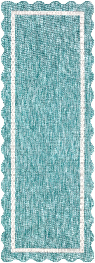 Livabliss Miami Beach MBH-2330 Aqua Area Rug Main