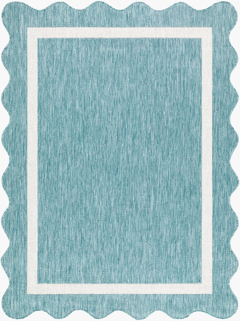 Livabliss Miami Beach MBH-2330 Aqua Area Rug main image