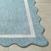 Livabliss Miami Beach MBH-2330 Aqua Area Rug Angle