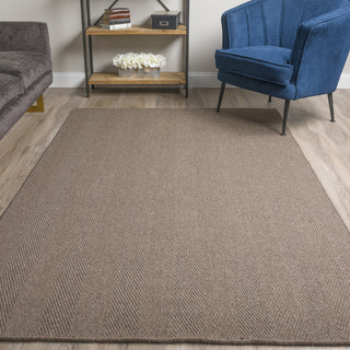 Dalyn Monaco Sisal MC200 Charcoal Area Rug Lifestyle Image Feature