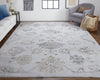 Feizy Macklaine 39FQF Silver/Beige Area Rug