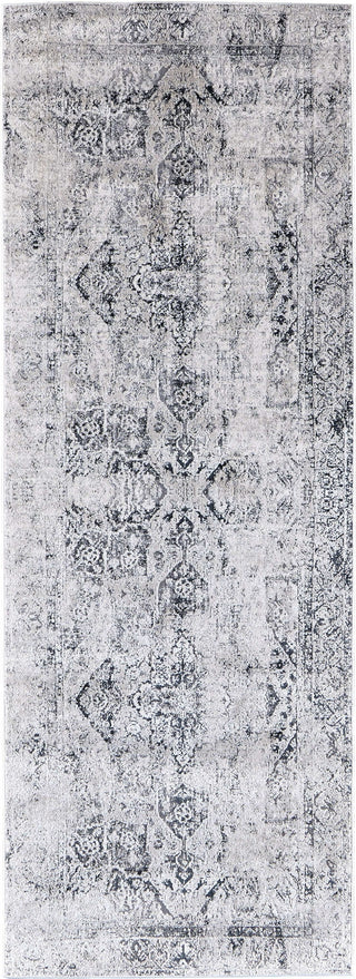 Feizy Macklaine 39FTF Ivory/Black Area Rug