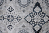 Feizy Macklaine 39FVF Silver/Black Area Rug