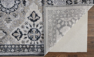 Feizy Macklaine 39FVF Silver/Black Area Rug