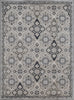 Feizy Macklaine 39FVF Silver/Black Area Rug