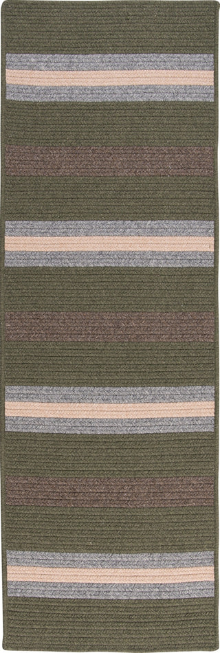 Colonial Mills Elmdale Runner MD49 Olive Area Rug