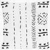 Surya Mud Cloth MDC-001 White main image