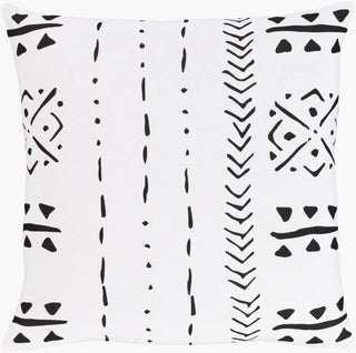 Surya Mud Cloth MDC-001 White main image