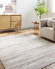 LIVABLISS Mood MDD-2337 Taupe Area Rug Room Scene Feature