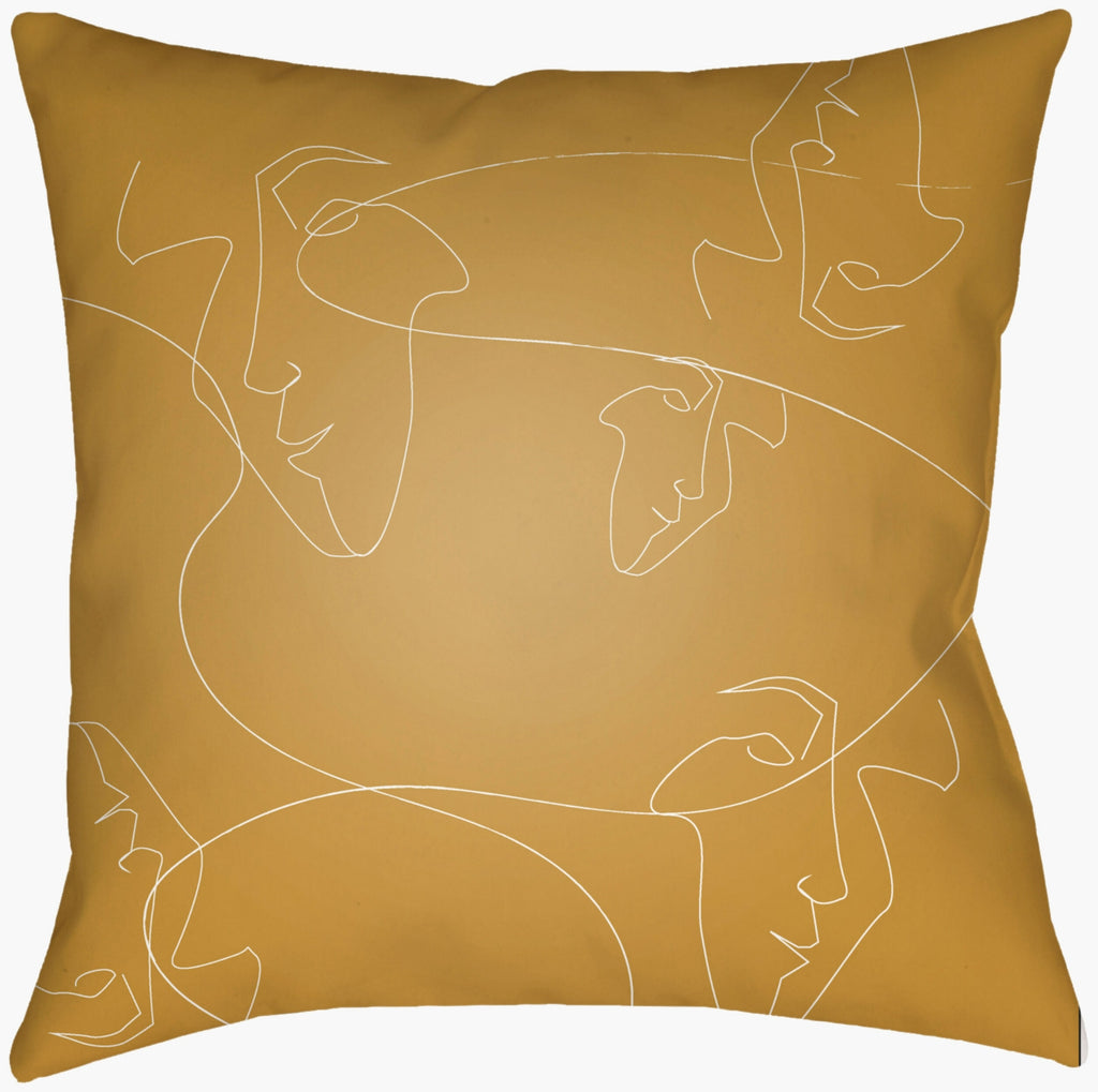 Livabliss Modern Faces MDF-001 Mustard main image