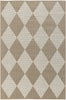Nourison Washable Modern Jute MDJ01 Natural Ivory Area Rug main image