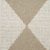 Nourison Washable Modern Jute MDJ01 Natural Ivory Area Rug Swatch Image