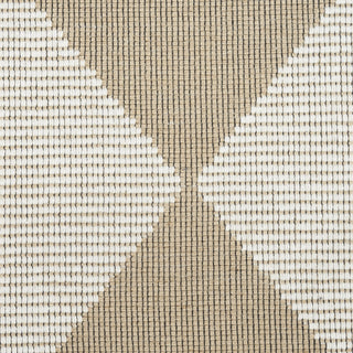Nourison Washable Modern Jute MDJ01 Natural Ivory Area Rug Swatch Image
