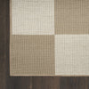 Nourison Washable Modern Jute MDJ02 Natural Ivory Area Rug Detail Image